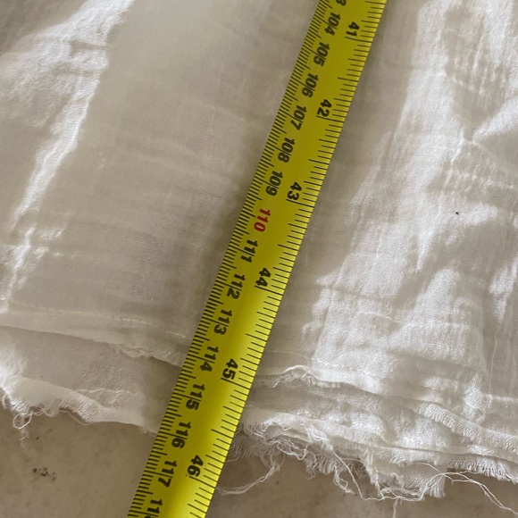 Free People Toosaloosa Slub Meadow Ivory Casual Maxi Dress XS 🌿A6 - Picture 13 of 16